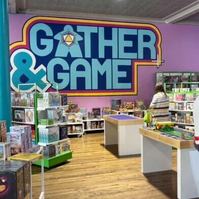 gather and game interior